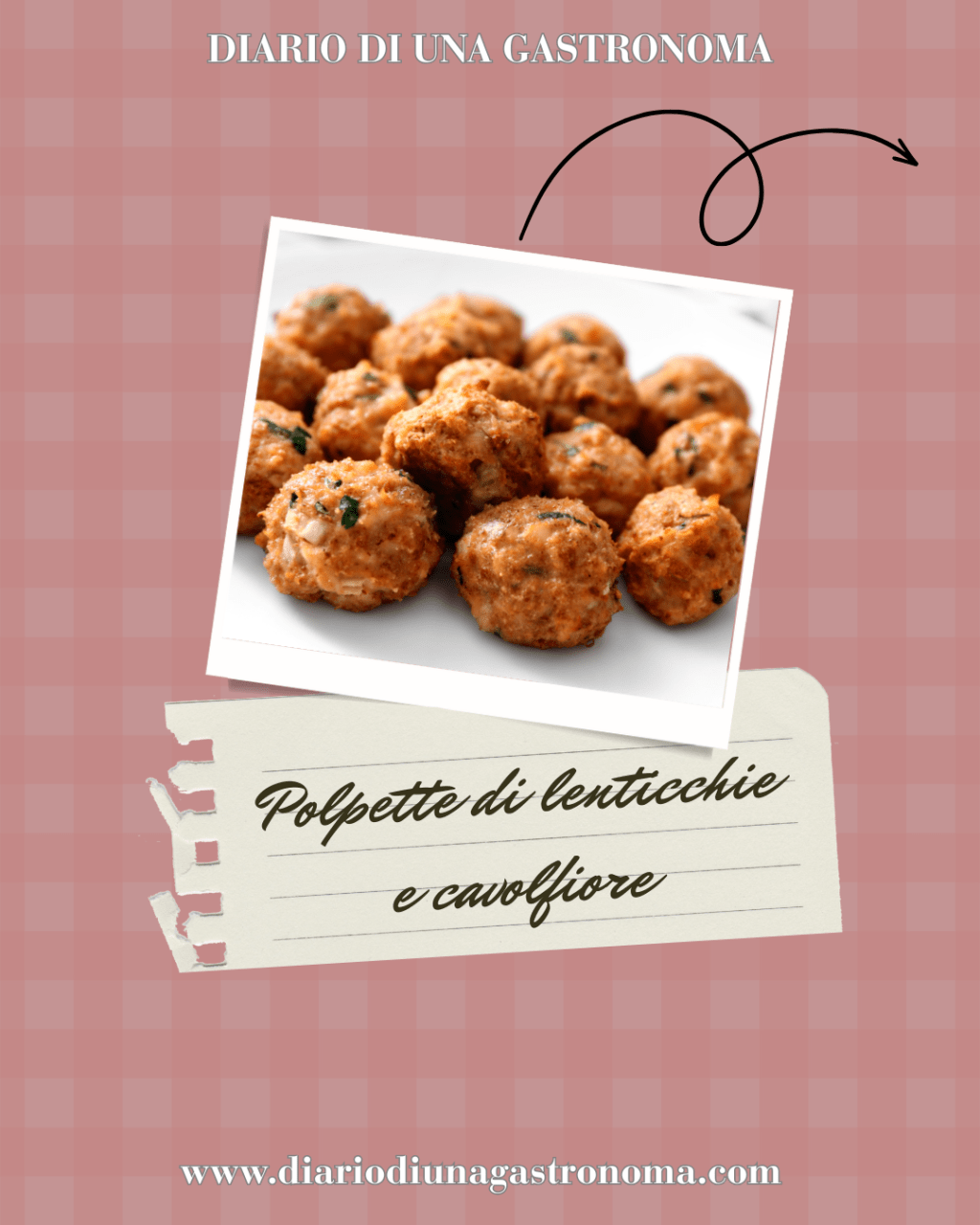 POLPETTE DI LENTICCHIE E&nbsp;CAVOLFIORE